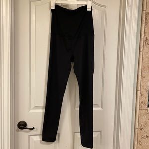 Isabel Maternity Black Leggings- Medium
